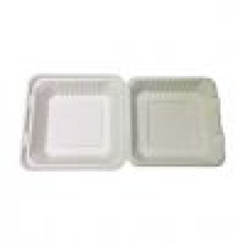 Plain meal box (Bagasse)