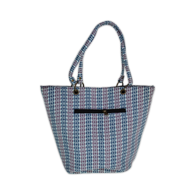 Hand-block Printed Cotton Handbag