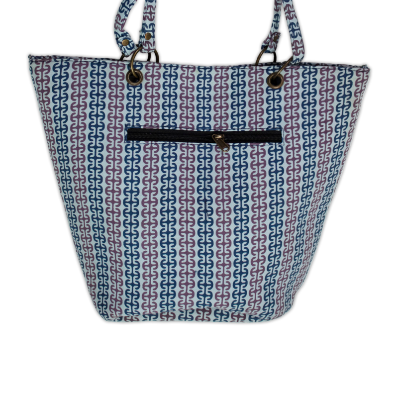 Hand-block Printed Cotton Handbag