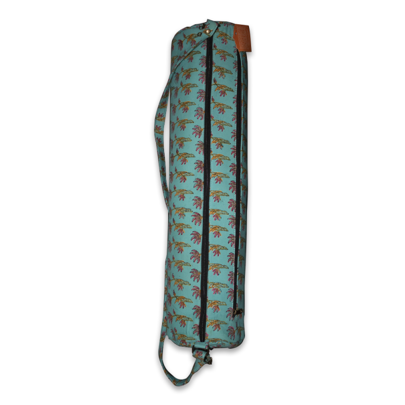 Handcrafted Yoga Mat Bag (Turquoise)