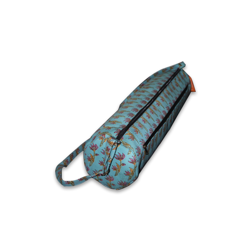 Handcrafted Yoga Mat Bag (Turquoise)