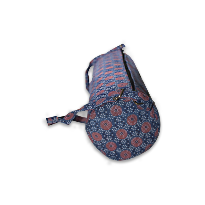 Handcrafted Yoga Mat Bag (Navy Blue)