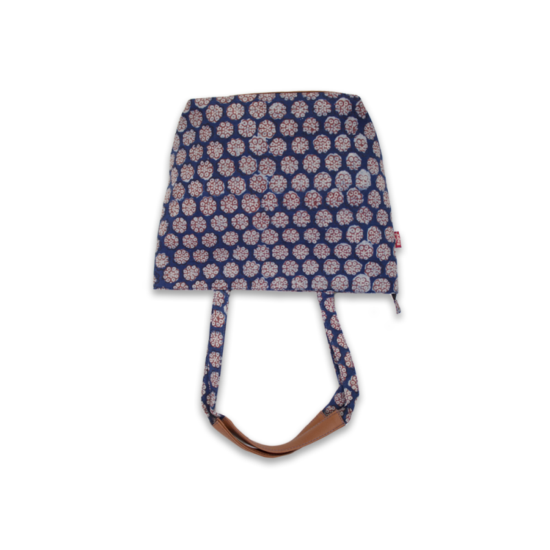 Hand-block Printed Cotton Handbag