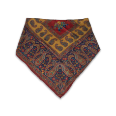 Satin Silk Scarf (Yellow)