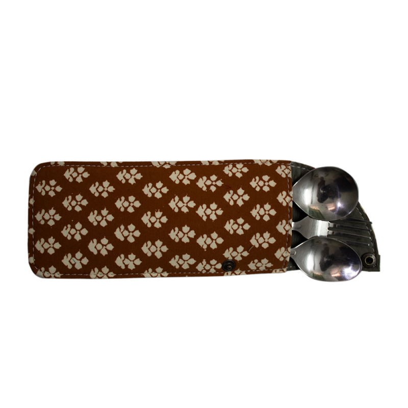 Spoon & Fork Cotton Pouch (set of 10 pouches)