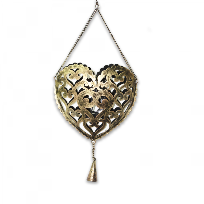 Heart-shaped Wall-candle Holder 